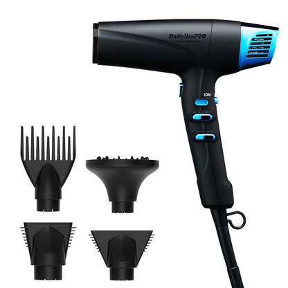 BABYLISSPRO Nano Titanium High Speed Dual Ionic Hairdryer BNTMB9100C