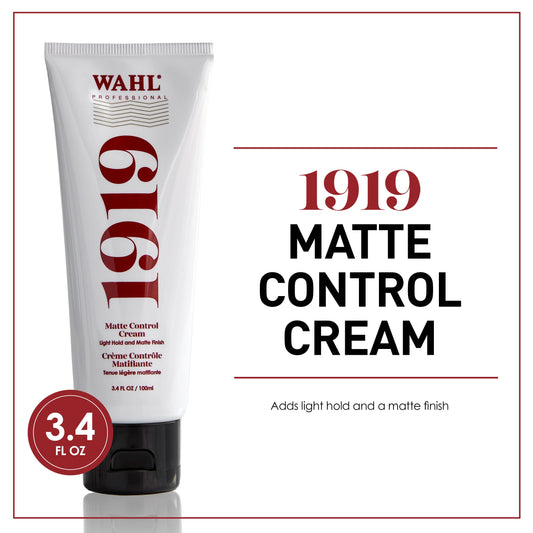 Wahl 1919 - Matte Control Cream 100ml