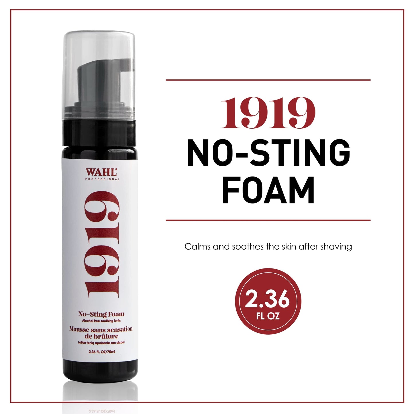 Wahl 1919 - No Sting Foam 70ml