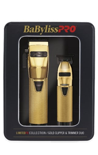 BABYLISSPRO® LIMITEDFX Collection GOLD Clipper & Trimmer Duo