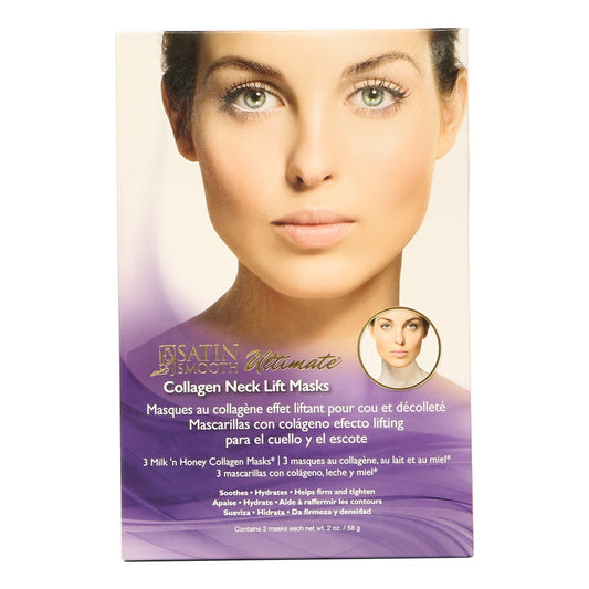 Satin Smooth Ultimate Collagen Neck Lift Masks