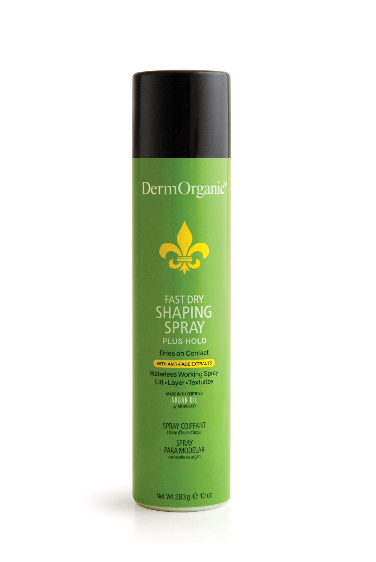 DermOrganic Fast Dry Shaping Spray