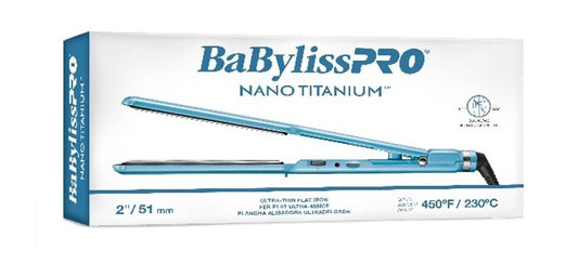 BaBYlissPRO Nano Titanium Dual Ionic Flat Iron 1 1/4 inch